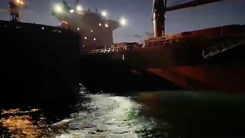 İstanbul’da gemi kazası
