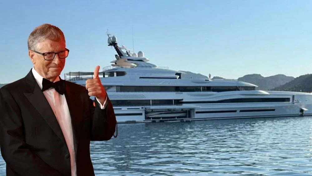 Bill Gates’in yatları Marmaris’te