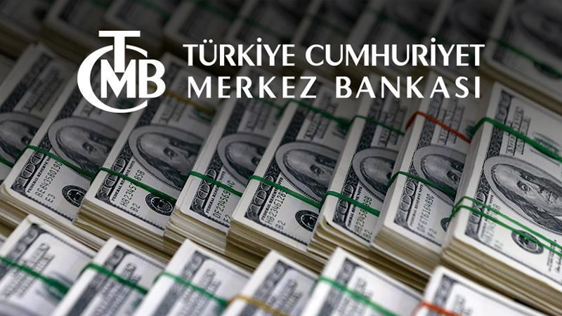 Merkez Bankası toplam rezervleri 1,75 milyar dolar arttı
