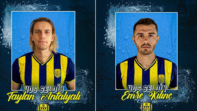 Taylan Antalyalı ve Emre Kılınç Ankaragücü’nde!