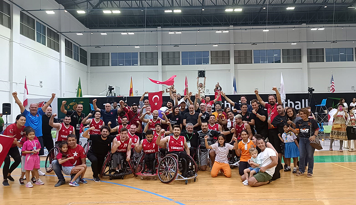 23 Yaş Altı Tekerlekli Sandalye Basketbol Milli Takımı dünya finalinde