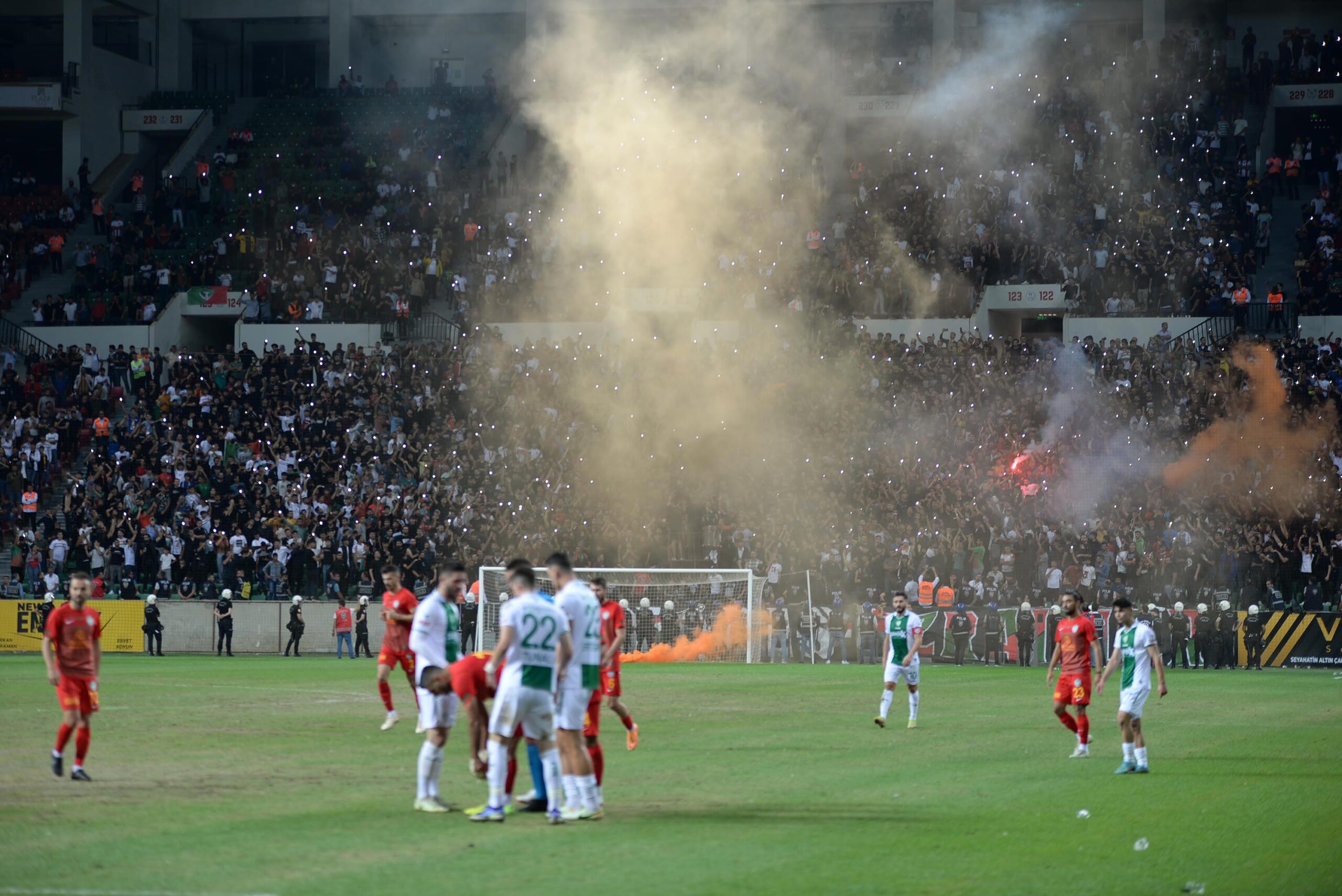 İçişleri’nden Amedspor-Bursaspor maçına ilişkin açıklama: Soruşturma başlatılmıştır