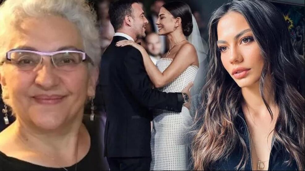 Kayınvalidesinden Demet Özdemir’e nikah sonrası ilk mesaj