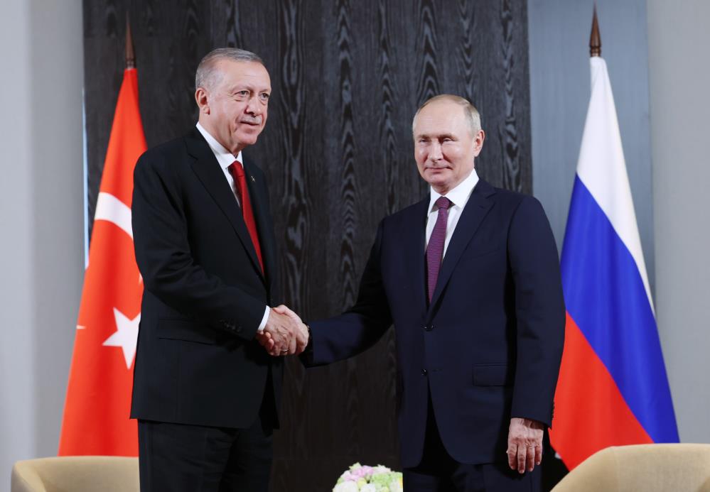 Erdoğan, Rusya Devlet Başkanı Putin ile görüştü