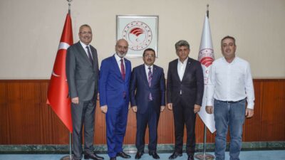 Başkan Özkan’dan Tarım ve Orman Bakan Yardımcısı Pakdil ile Ankara’da görüşme