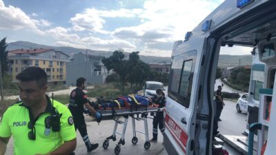 Bursa’da korkutan kaza! 3 kişi yaralandı