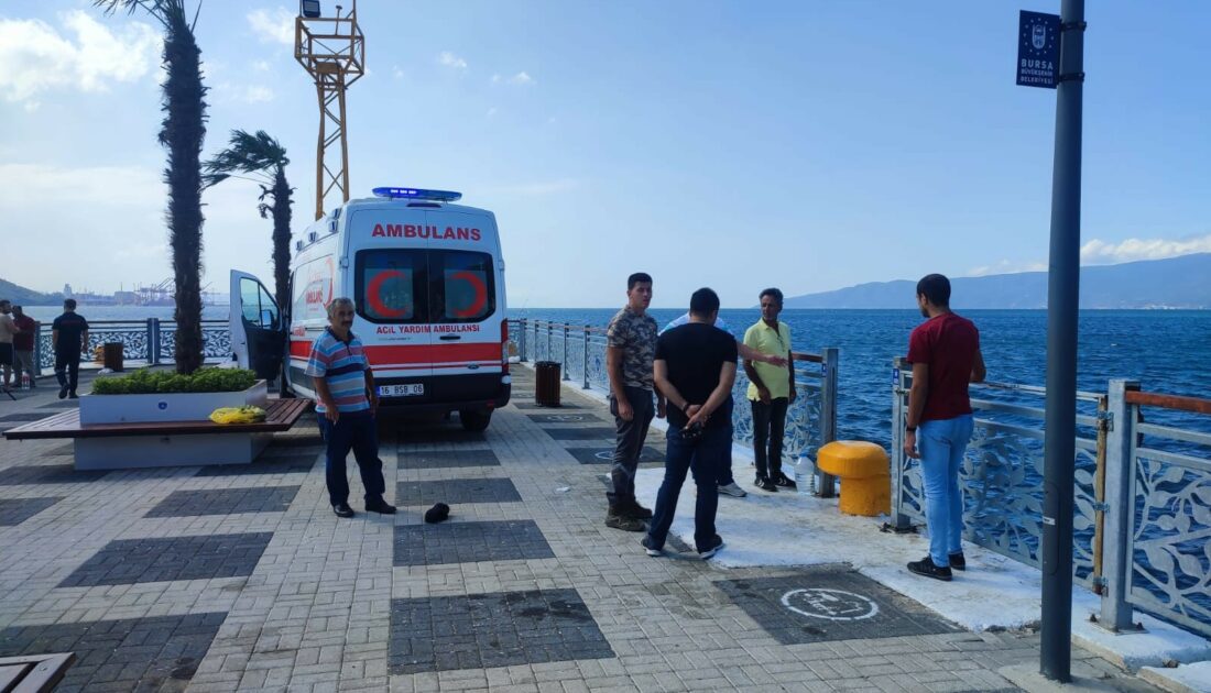 Bursa’da iskeleden denize düştü! Yaşlı adam hayatını kaybetti