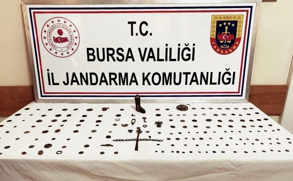 Bursa’da tarihi eser operasyonu