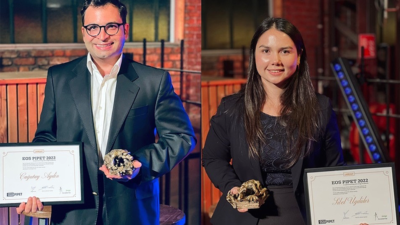 Belçika’da 2 Türk bilim insanına ödül