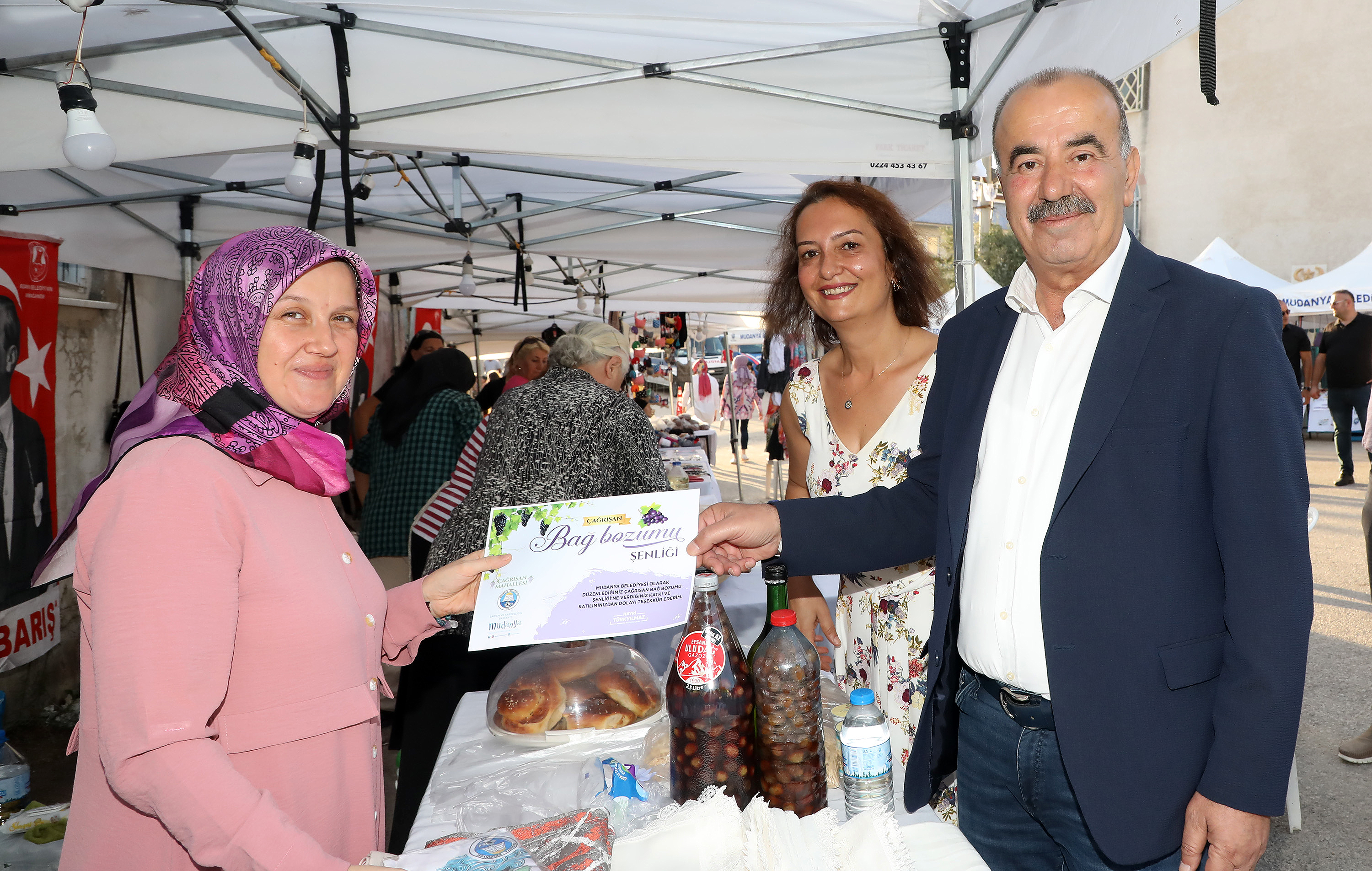 Çağrışan, Bağbozumu Şenliği’nde buluştu