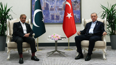 Erdoğan, Pakistan Başbakanı Şerif’i kabul etti