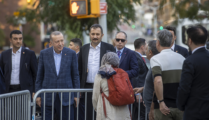 Cumhurbaşkanı Erdoğan New York’ta
