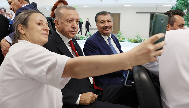 Erdoğan, Etlik Şehir Hastanesi’nde incelemelerde bulundu