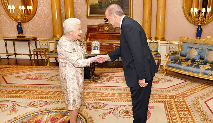 Erdoğan’dan Kraliçe II. Elizabeth için taziye mesajı