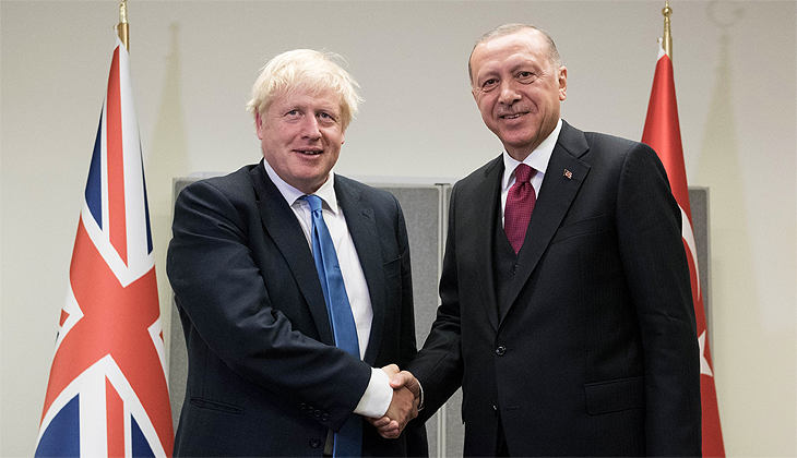 Johnson’dan Erdoğan’a tebrik
