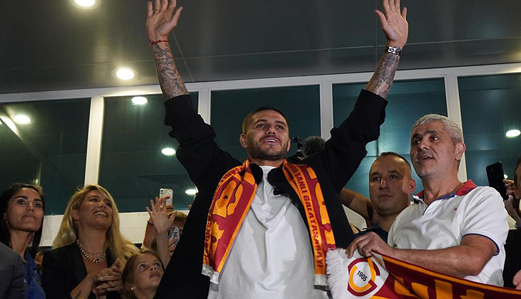 Icardi Galatasaray için İstanbul’da