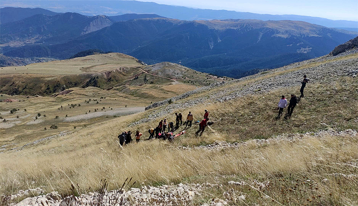 Ilgaz Dağı’nda fenalaşan dağcı hayatını kaybetti