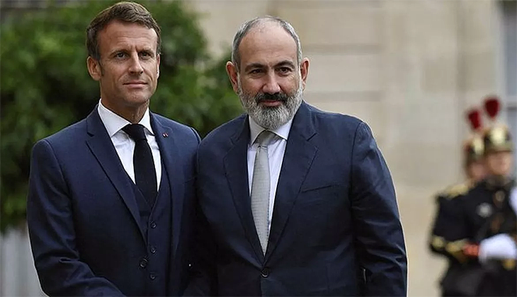Macron, Paşinyan’la Paris’te bir araya geldi