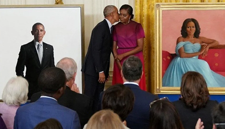 Obama çifti yeniden Beyaz Saray’da