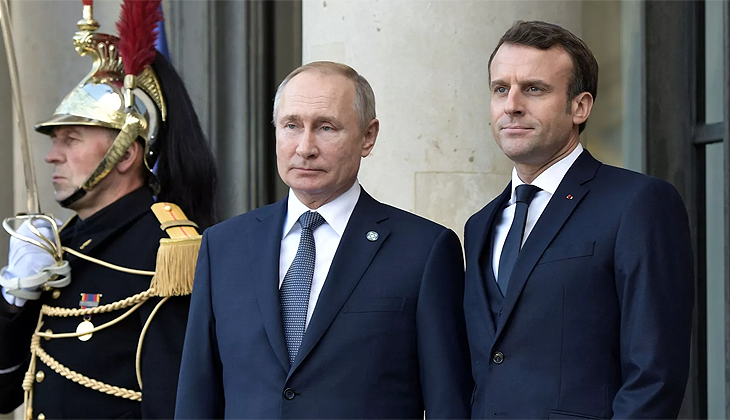 Putin ile Macron Zaporijya’yı görüştü