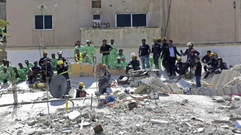 Ürdün’de çöken binada can kaybı sayısı 13’e yükseldi