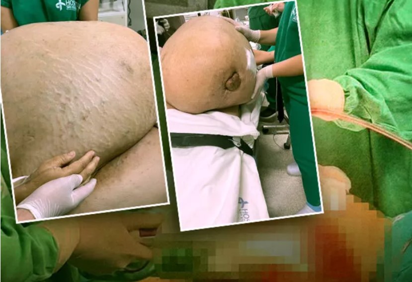 Hareket edemiyordu! İçinden 100 kiloluk…