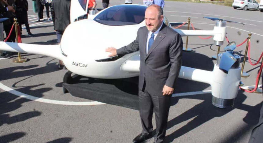 Bakan Varank: ‘Airtaxi’ 23 Nisan’da boğazı uçarak geçecek