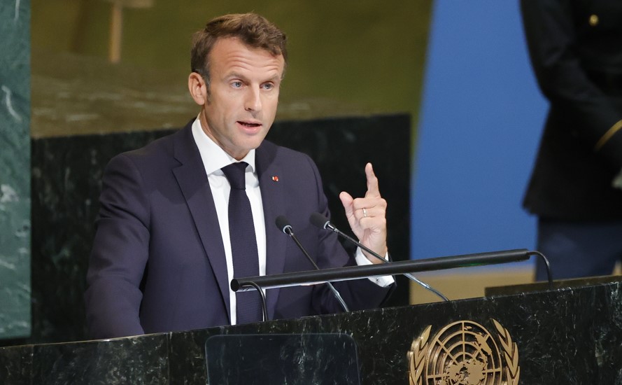Macron, Rusya’nın Ukrayna’yı işgalini ’emperyalizme’ dönüş olarak nitelendirdi