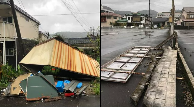 Japonya’daki Nanmadol Tayfunu’nda 1 kişi öldü