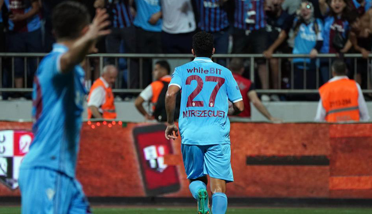Trabzonspor üç puanı tek golle aldı