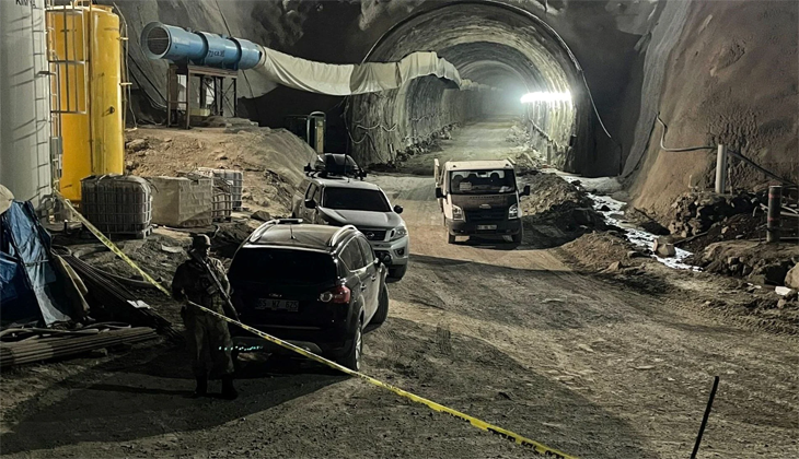 Van’da inşaatı süren tünelde göçük: 2 işçi hayatını kaybetti