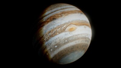 Jüpiter’in 600 bin görüntüden oluşan fotoğrafı paylaşıldı