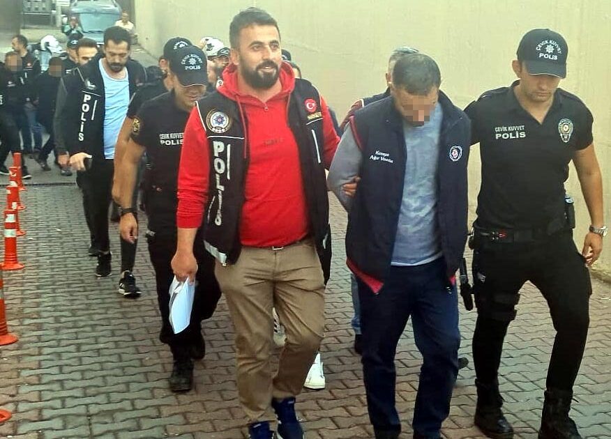 Kayseri’de uyuşturucu operasyonunda 10 tutuklama