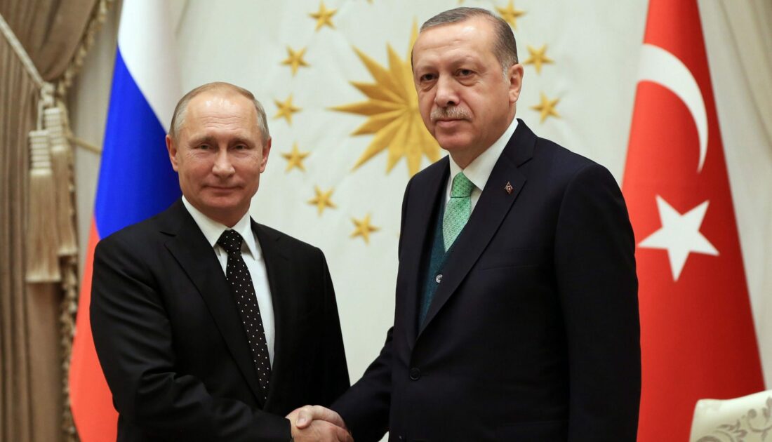 Cumhurbaşkanı Erdoğan ve Putin görüştü