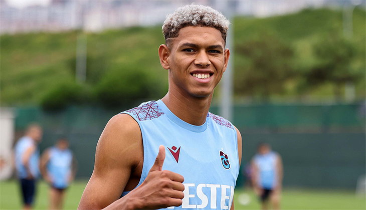 Trabzonspor’un yeni transferi trafik kazası geçirdi