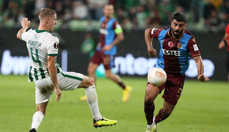 Trabzonspor, Avrupa’da siftah yaptı
