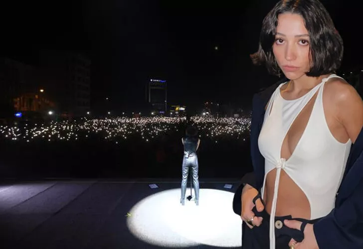 Zeynep Bastık’tan Diyarbakır’da 70 bin kişilik konser