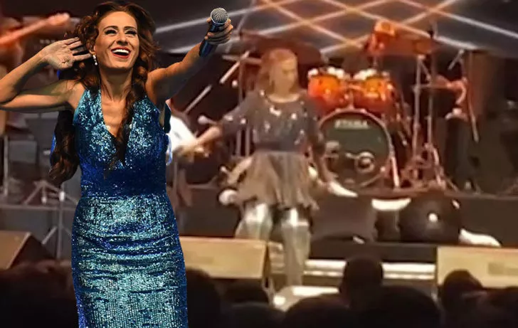 Yıldız Tilbe’nin sahne kazası!