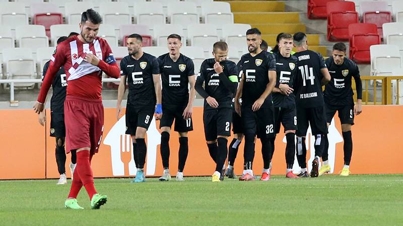 Sivasspor, 7 gollü maçta Ballkani’ye 90+4’te kaybetti