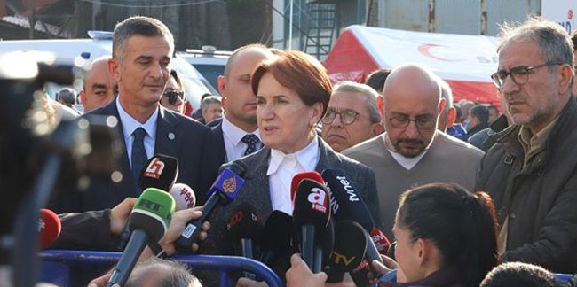 Akşener: Madencilerin ailelerine sabır diliyorum