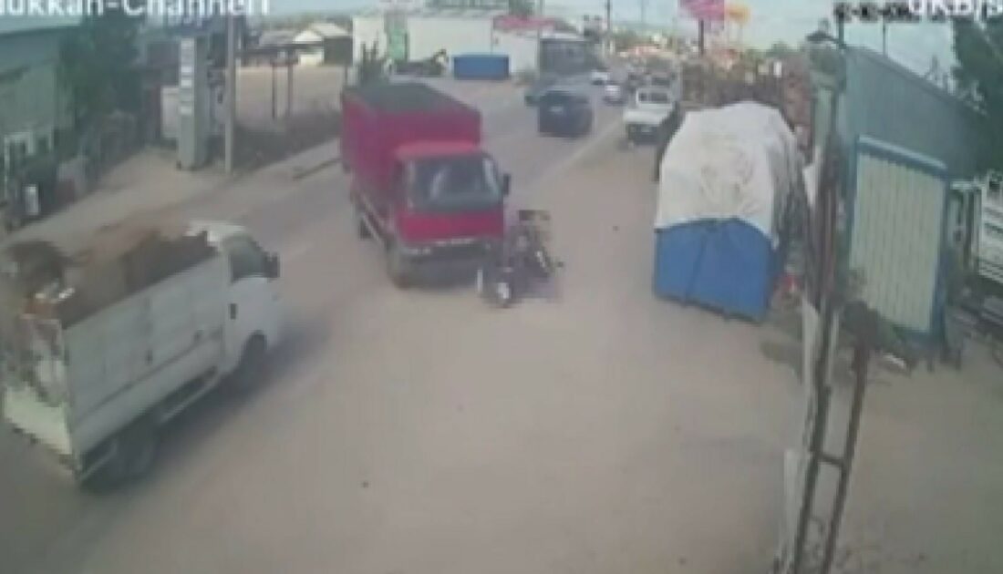 Bursa’da feci kaza! Kamyonet ile motosiklet kafa kafaya çarpıştı