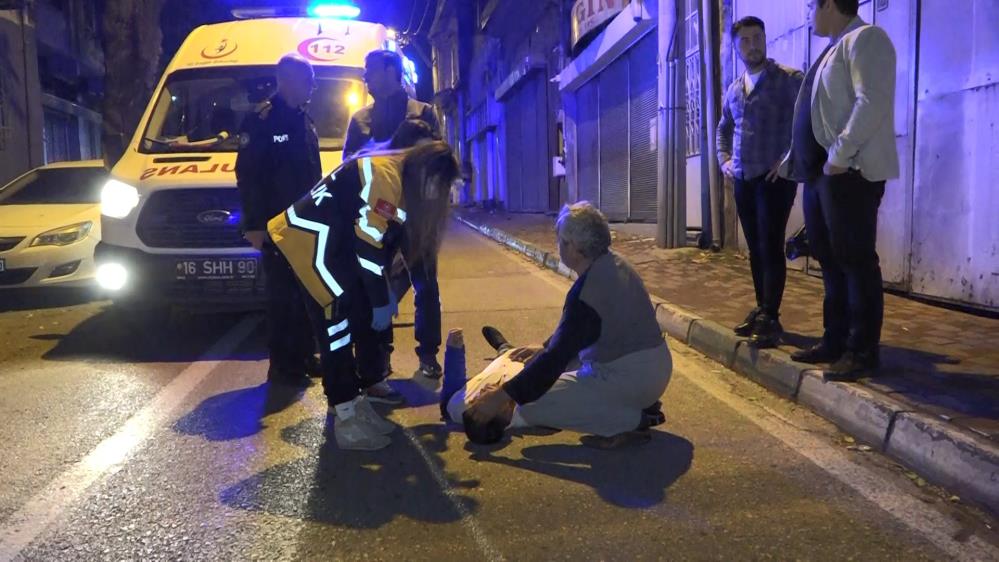 Bursa’da tepki çeken anlar! Arkasına bile bakmadı!