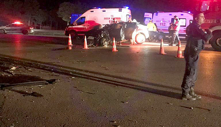 Karacabey’de trafik kazası: 1 ölü, 1 yaralı