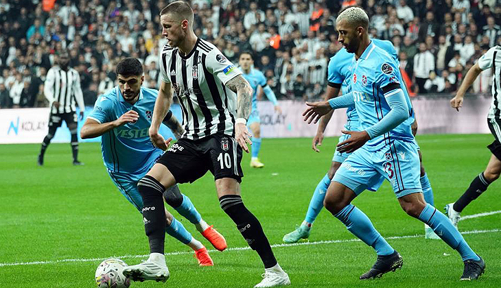 Beşiktaş ile Trabzonspor berabere kaldı