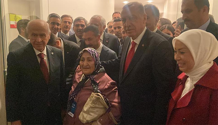 Fatma teyzenin Erdoğan ile görüşme hayali gerçek oldu
