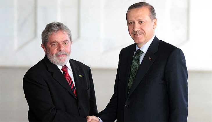Erdoğan’dan Lula da Silva’ya tebrik telefonu