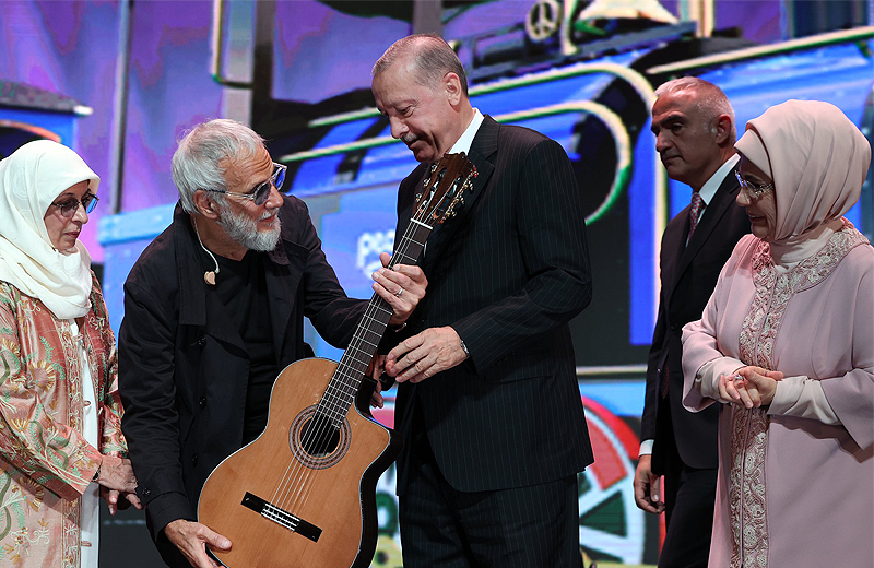 Erdoğan, Yusuf İslam’ın konserini izledi