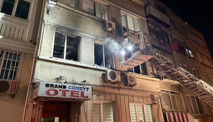 İstanbul’da otel yangını