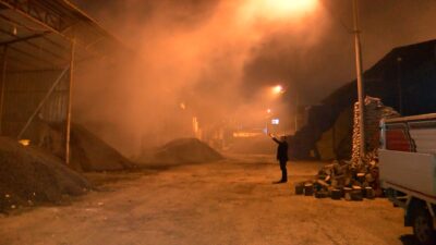 Bursa’da alevler geceyi aydınlattı! 1 ay sonra aynı yerde yine yangın