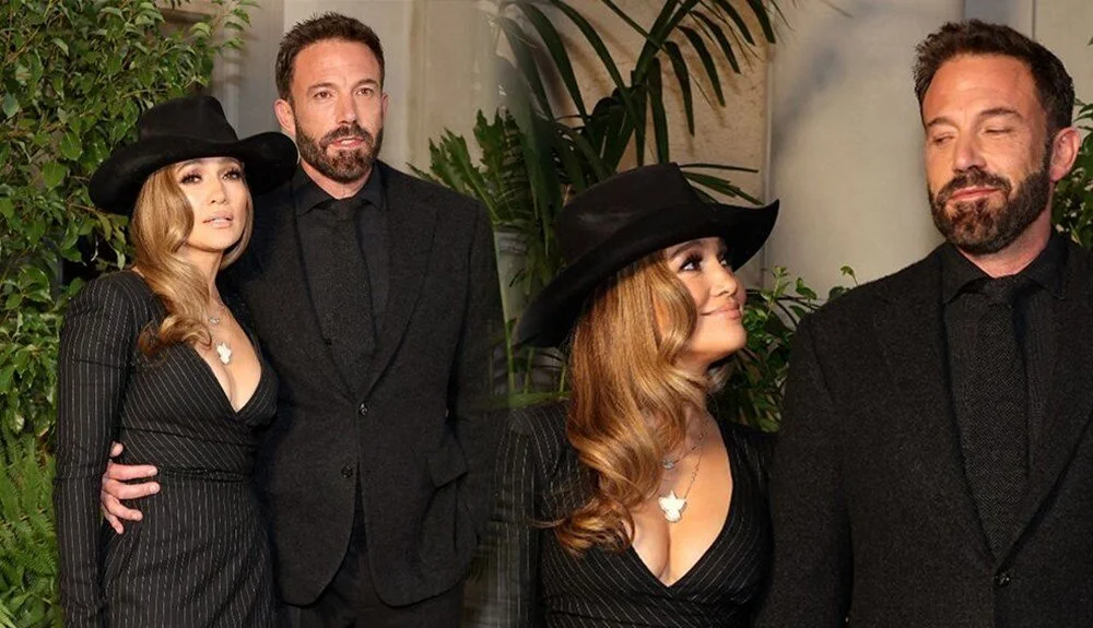 Jennifer Lopez ve Ben Affleck ilk kez evli bir çift olarak poz verdi